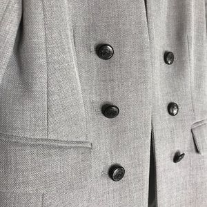 Gray business blazer